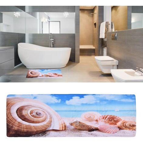 Fußmatte, Teppich, Bodenmatte, ultraweiche Fußmatte für Wohnzimmer und Badezimmer (1/5)