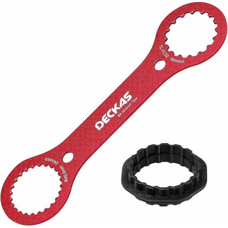DUB/TL-FC32 25 24 Outil de Réparation Dadaptateur Clé de Clé de Pédalier de Vélo - Outil de Réparation de Vélo de Montagne Doit Avoir Une Trousse à Outils pour Cycliste Routier (1/5)