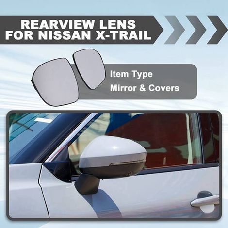 1 paire de rétroviseurs compatibles avec Nissan X-Trail 21-23 (1/5)