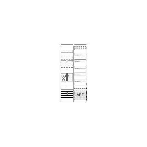 STRIEBEL & JOHN Komplettschrank APBKE-I A27 2Z1V5A2 BA27FM (1/2)