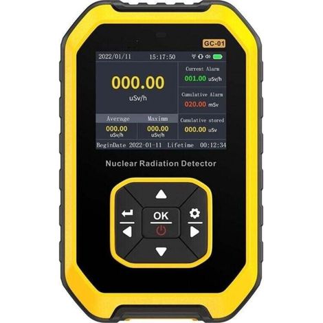 HT M2 Mikrowellen-Leckage-Detektor – LCD, 0–9,99 MW/cm², Alarm – Tragbar Für Haushalt & Gewerbe