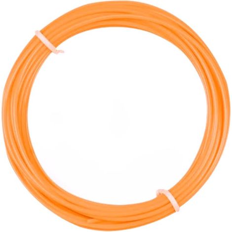 FILAMENT PLA POUR IMPRIMANTE 3D STYLO ORANGE INTENSE 5m 1.75mm (1/4)