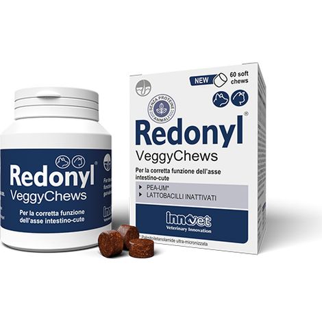 Innovet Dog&Cat Redonyl Veggy 30 Soft - Confezione 60 Chews -