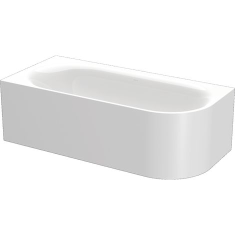 BetteLux Oval IV Silhouette esquina bañera 185x85x45cm, 2