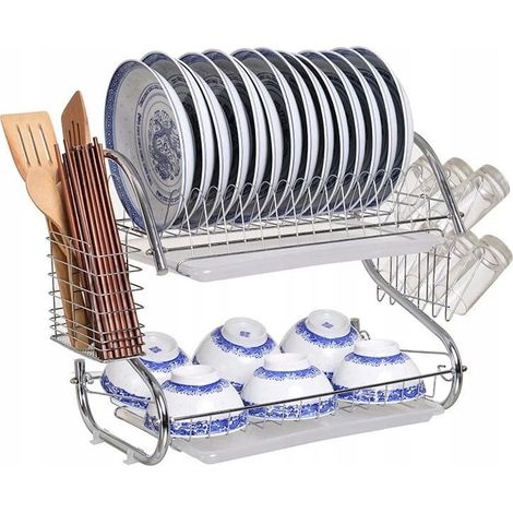 Escurridor de platos de dos niveles Best Life Home (1/5)