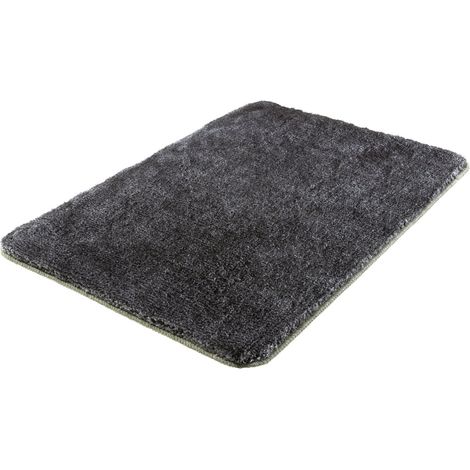 Kleine Wolke Badteppich Fusion schiefer 65 x 115 cm