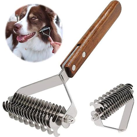 dmloir Peigne Et Brosse De Toilettage Pour Chiens Et Chats Rteau Sous-poil8.519cm) (1/5)