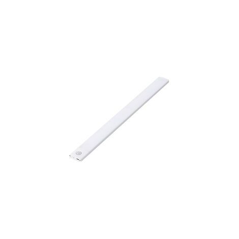 Luminaire d'armoire LED avec détecteur de mouvement, USB, blanc