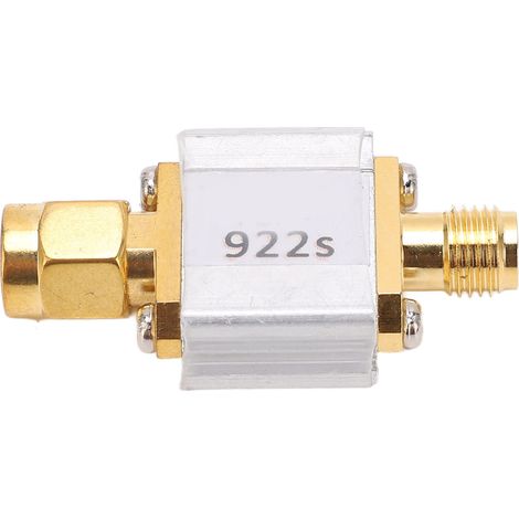 Bandpassfilter, Mittenfrequenz 922,5 MHz, Bandbreite bei -1 dB, SMA MF 5 MHz Schnittstelle für RFID (1/5)