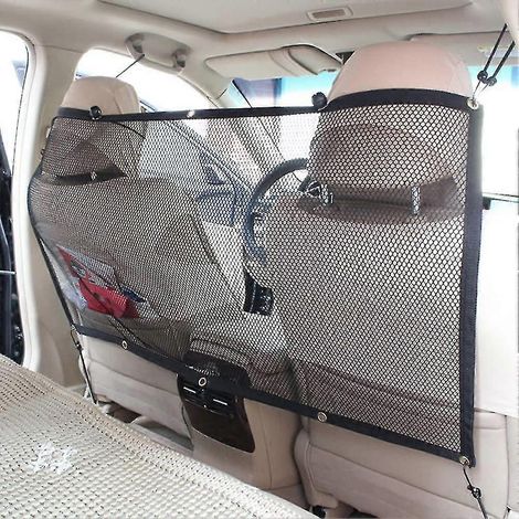 Filet de sécurité pour voiture pour votre animal de compagnie, grille de protection pour chien, 115 x 62 cm (1/5)