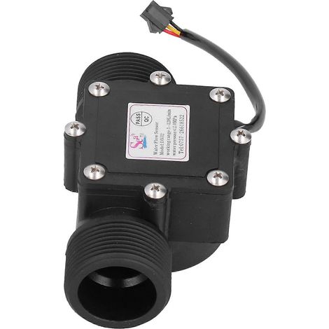 Débitmètre industriel YF-DN32 G1-1/4 po, capteur à effet Hall pour tuyau d'eau, DC3-24 V (1/3)