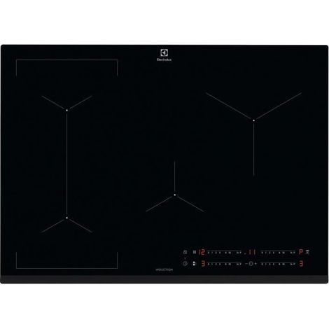 Induktionskochfeld - ELECTROLUX - 4 Kochzonen - 71 x 52 cm - EIV734 - Schwarz