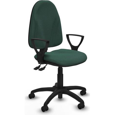 Piqueras y Crespo BFN01RF Silla de oficina verde confortable (1/3)