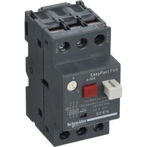 Schneider Electric GZ1E14 disyuntor termomagnético blanco