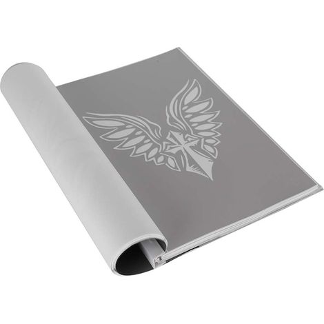Pochoirs pour tatouages temporaires, modèles réutilisables pour aérographe, accessoire de tatouage 29 (1/5)