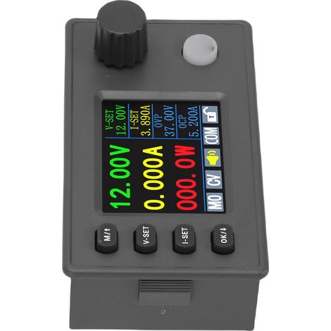 Convertisseur DC réglable 7-36V vers 0.5-40V 8A régulateur de tension pour camping-car panneau solaire alimentation réglable (1/5)