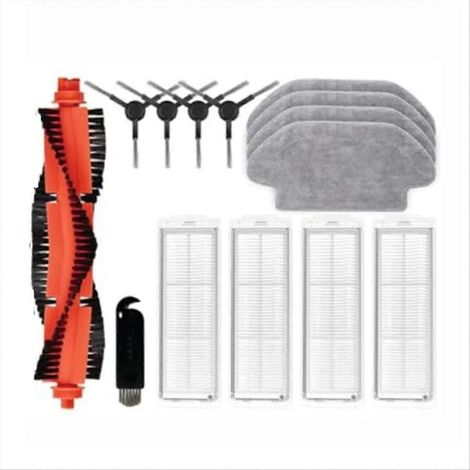 Lot de 14 filtres pour brosse latérale principale de balai balai Xiaomi Mi Robot Vacuum Mop 2S (1/5)
