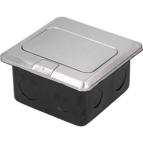Integrated Floor Socket, Waterproof Grounded AC 250V 10A Socket with Installation Tool for Office Floor (1/5)