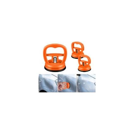 2PCS Outils de Kit Debosselage Carrosserie, Ventouse Carrosserie, Extracteur Bosses Voiture, Kit de Réparation pour Carrosserie Voiture, Verre, Écran (1/5)