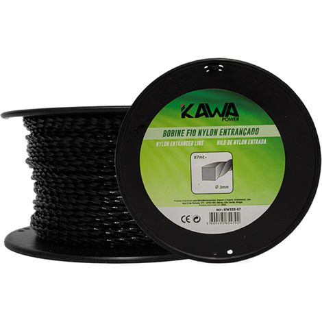 Kawapower Hilo de nylon helicoidal 3 mm 87 m (1/2)