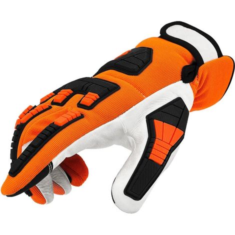 Gants de travail stocker work gloves cuir résistants coupe tactile
