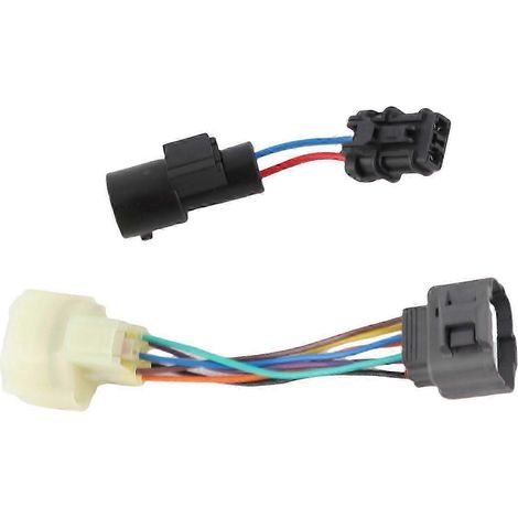 Faisceau adaptateur OBD0 vers OBD1 pour distributeur, prêt à l'emploi, compatible avec les systèmes CRX Prelude. (1/4)