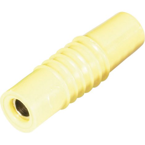 Schnepp KP 4000 L Laborbuchse Stecker, gerade Stift-Ø: 4 mm Gelb 1 St.