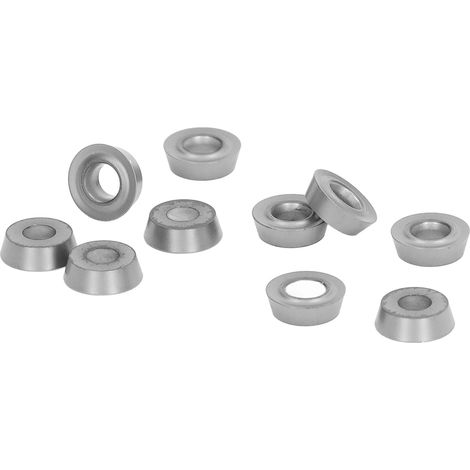10 Plaquettes Carbure Tournage CNC Fraisage Insert Revêtu Indexable Outil de Coupe avec Boîte de Rangement pour Usage Industriel (1/5)