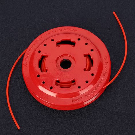 Tête de coupe à fil en aluminium pour débroussailleuse, pièce détachée de tondeuse à gazon, outil de jardinage, remplacement compatible, robuste et durable. (1/5)