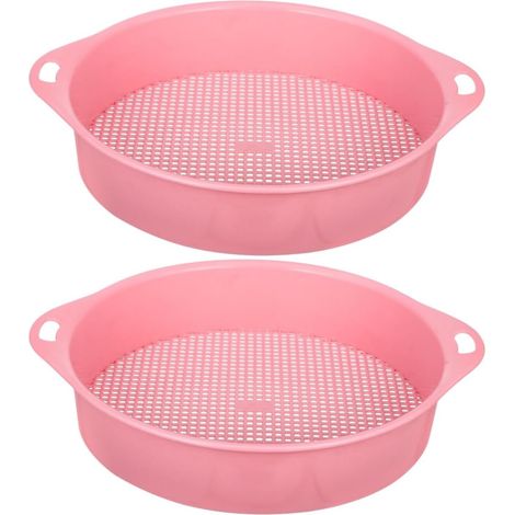 2pièces à Sol Maille Multi-Usage pour Jardinage Outil De Sifting Pratique pour Séparer Terre Et Débris Filtre (1/5)