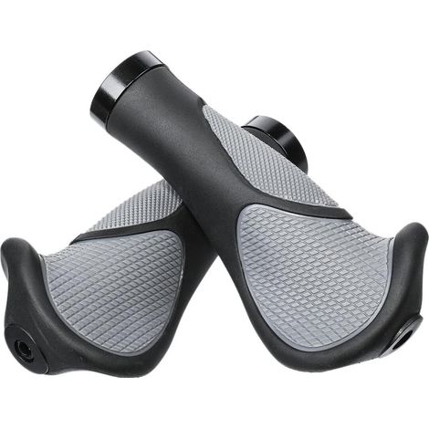 Manubri - Manopole per bicicletta - Manubri ergonomici - Installazione facile e sicura con chiave a brugola - Rivestimento antiaderente - Presa migliorata - Accessori per manubrio di bicicletta - Univ (1/5)