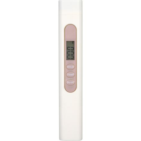 Testeur TDS numérique portable pH et température, stylo de pureté d'eau précis avec maintien lecture, idéal aquarium eau potable (1/5)