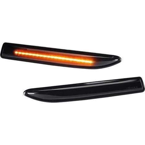 Clignotants LED 2 Pièces Clignotant Dynamique Coulant Marqueur (1/4)