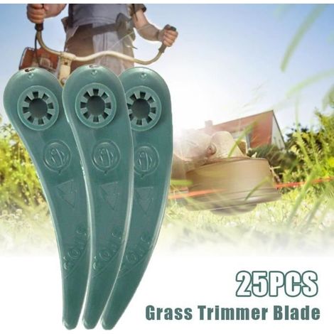 Lames de remplacement de débroussailleuse - Bosch - ART 26-18Li / ART 23-18 Li - 25 pièces - Plastique - Durable (1/4)
