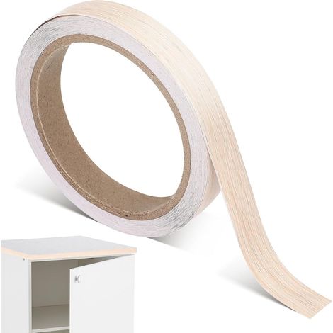 Chant Adhesif pour Meuble 15mm x 10m Protège-Bord de Comptoir en PVC pour Meubles, Portes et Finition Murale - Kaki Naturel (1/5)