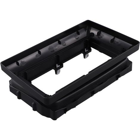 1 set. Color: Black. Material: Plastic. Car Android navigation modification large screen panel frame. (1/5)