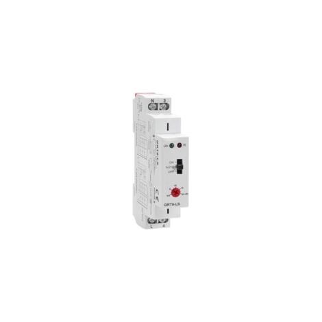Reloj temporizador modular Reloj modular 16A GRT8-LS 220V Relé temporal Temporizador de escaleras con ajuste de 0,5 a 20 min para riel DIN de pasillo de escalera-Crezuo