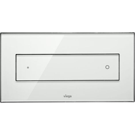 Viega Visign for Style 12 WC-Betätigungsplatte 8332.4, Glas, klar/Grau (1/5)