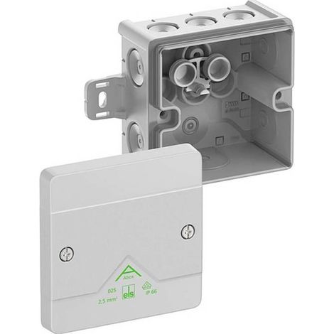 Caja de derivación Spelsberg 80240188 IP66 zonas húmedas 87x87x52 mm