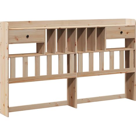 Maison Exclusive - Cabecero de cama con almacenaje madera maciza
