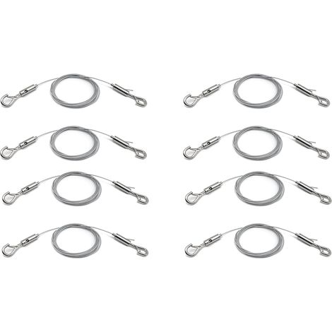 Lot de 8 câbles de suspension réglables pour tableaux ultra (1/5)
