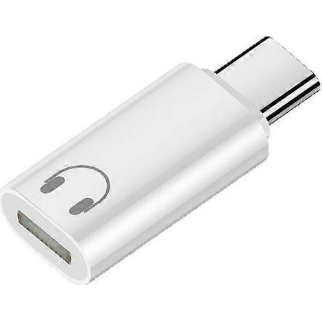 USB-C-Stecker auf Lightning-Buchse Adapter für Smartphone und Tablet (Aluminiumgehäuse) (1/4)