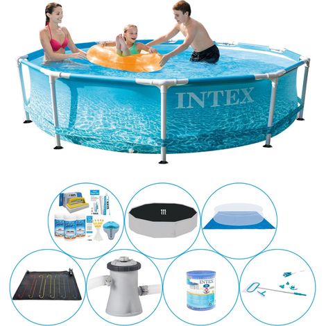 Intex Piscine Tubulaire Ronde - 305x76 cm - 7-pièces  S20358 (1/5)