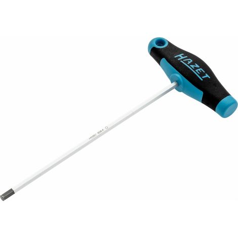 Hazet Schraubendreher, mit T-Griff 828-4, Innen Sechskant Profil, SW 4 mm (1/4)
