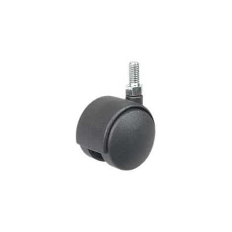Ruote Doppie in Nylon con Perno Ø 40 mm Perno Ø 8 mm MMX15 Quality 4 Pezzi