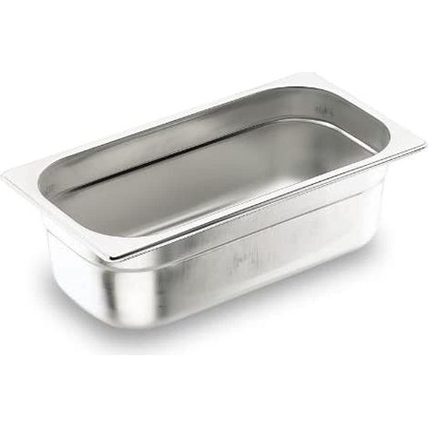 Lacor-66215Z Contenitore in Acciaio Inox 1/2, 265 X 325 X 150