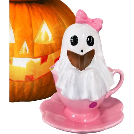 Halloween Statuette de Fantme Lisant Dcoration Halloween (1/5)