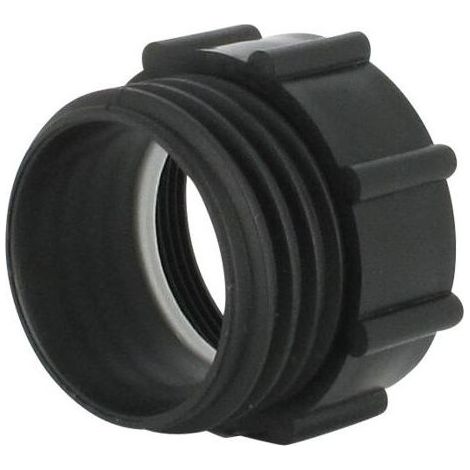 Multicuves Adaptateur femelle 2' pas gaz mâle 2' S60X6 Polypropylène pour cuves 1000L Fixation directe sur vanne (1/5)