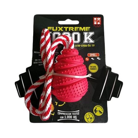 Ferribiella Fuxtreme Giochi da Masticare 1000 Kg con Corda Strong Kong - Fuxtreme Giochi da Masticare 1000 Kg con Corda Large 11,1 cm Strong Kong
