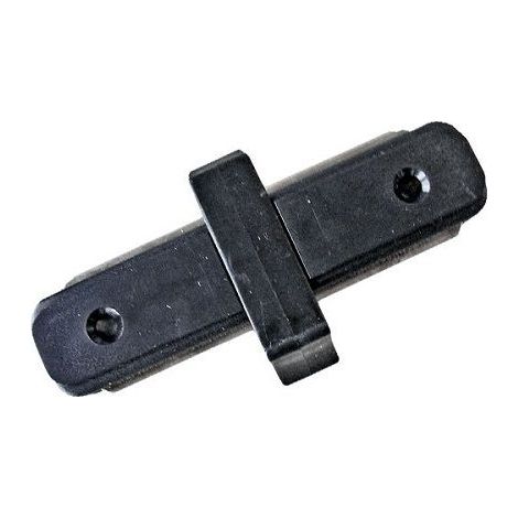 Union carril recta ensamblable Negro